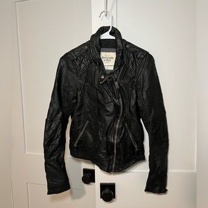 Abercrombie Leather Jacket